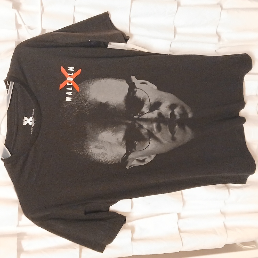 Malcolm X Tee Adult LARGE NEW W TAG
